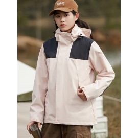 Women's 3-in-1 Winter Outdoor Jacket Set - Waterproof, Windproof & Warm with Detachable Fleece Liner, Hooded for Hiking & Travel